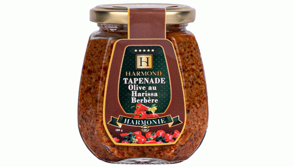 Tapenade Olives avec Harissa Berbère